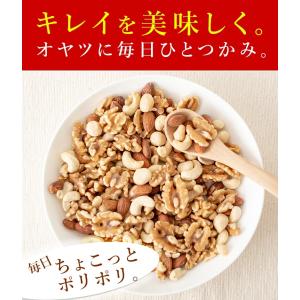 ミックスナッツ 4種 無塩 450g 無添加マ...の詳細画像1