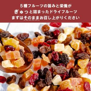 ドライフルーツ ミックス 5種 ブレンド 45...の詳細画像3