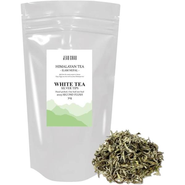 ヒマラヤン シルバーティップス ホワイトティー 30g JEAU CHAU White Tea 白茶...