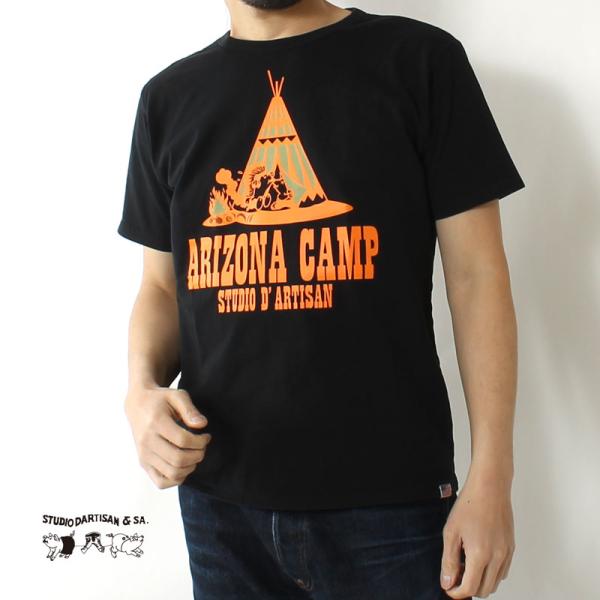 ダルチザン Tシャツ 2023春夏 新作 8105B STUDIO D'ARTISAN ARIZON...