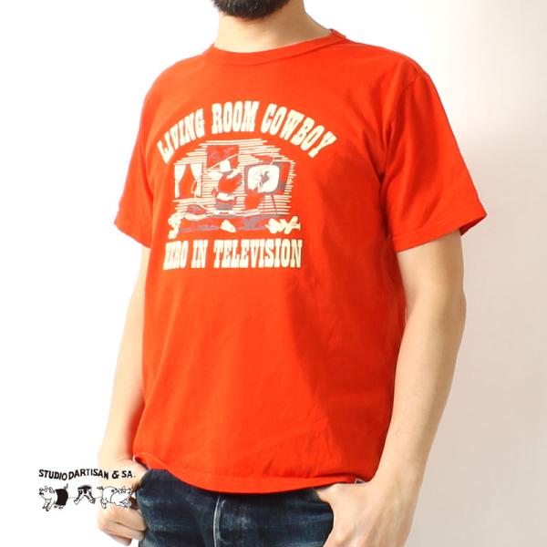 ダルチザン Tシャツ 2024春夏 新作 8142A STUDIO D'ARTISAN HERO I...