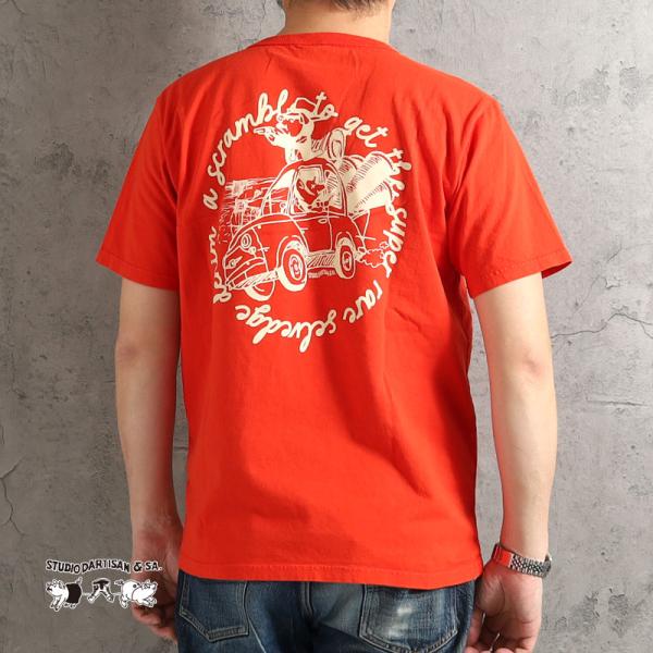ダルチザン Tシャツ 2026春夏 新作 8211B STUDIO D'ARTISAN 半袖 日本製...