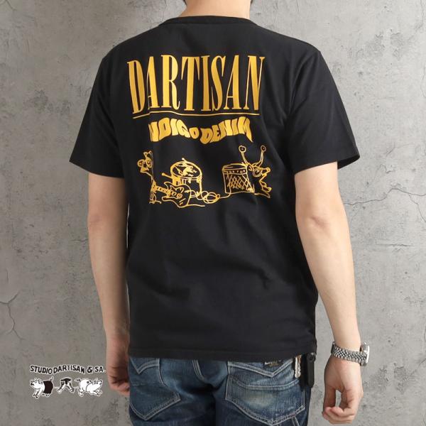 ダルチザン Tシャツ 2026春夏 新作 8212B INDIGO DENIM STUDIO D'A...