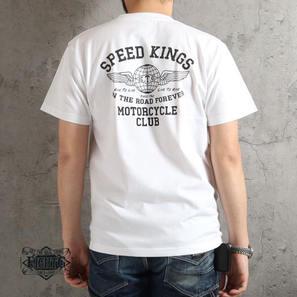 エイトジー Tシャツ 2026春夏 新作 メンズ 半袖 アメカジ 半袖 カットソー プリント 大人 ...