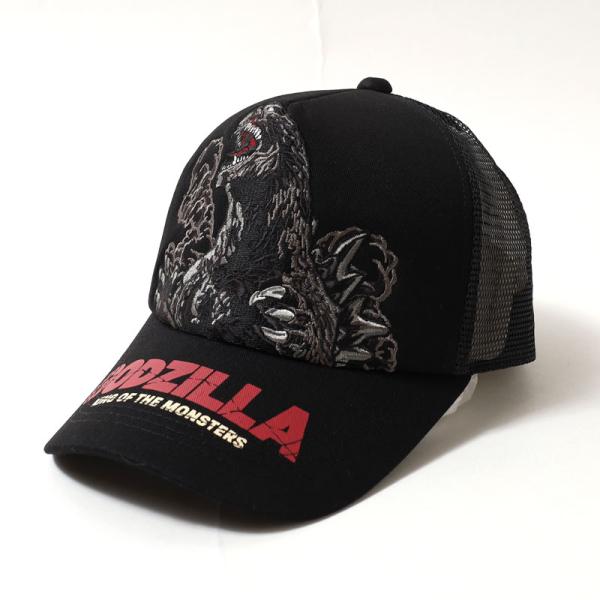 ゴジラ メッシュキャップ 大怪獣総攻撃 正規ライセンス 2025秋冬 新作 GZL-2506 ゴジラ...