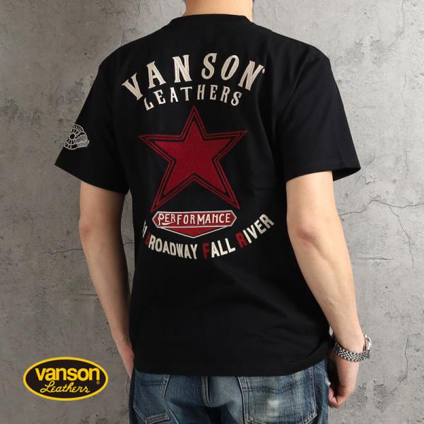 バンソン Tシャツ 2026春夏 新作 NVST-004 定番モデル VANSON ワンスター 半袖...