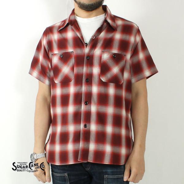 シュガーケーン ワークシャツ 半袖 2025春夏 新作 SC39519 東洋エンタープライズ SUG...