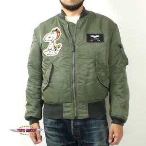 トイズマッコイ MA-1 フライトジャケット スヌーピー 2025秋冬 新作 TMJ2523 SNOOPY U.S.A.F. TACTICAL AIR COMMAND アウター アメカジ メンズ