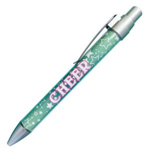 チア CHEER ボールペン ノック式 星柄 グ...の商品画像