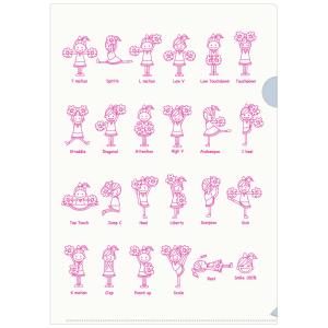 チア A4 クリアファイル ティズちゃん 文房...の詳細画像1