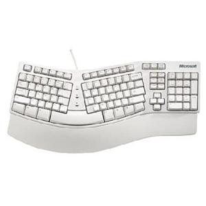 Microsoft Natural Keyboard Elite White PS2/USB接続 英語版｜eightimportstore