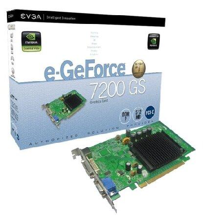 EVGA GeForce 7200 GS 512 MB ddr2 PCI Expressグラフィック...