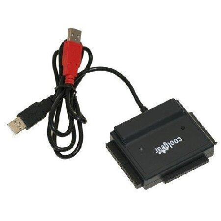 CoolGear(R) SATA ＆ IDE ハードドライブ ＆ 光学ドライブ USBアダプターキッ...