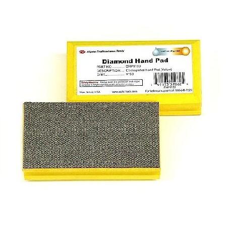 Alpha Diamond Hand Polishing Pad - (1) 150 Grit Pa...