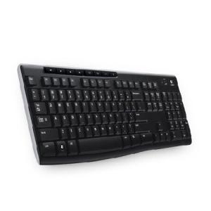 Logitech K270 Wireless Keyboard, USB Unifying Receiver, Black｜eightimportstore
