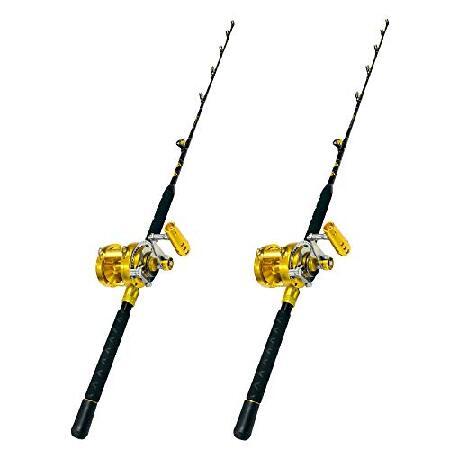 EatMyTackle 30 ワイド 2スピード フィッシングリール 30~50ポンド トーナメント...