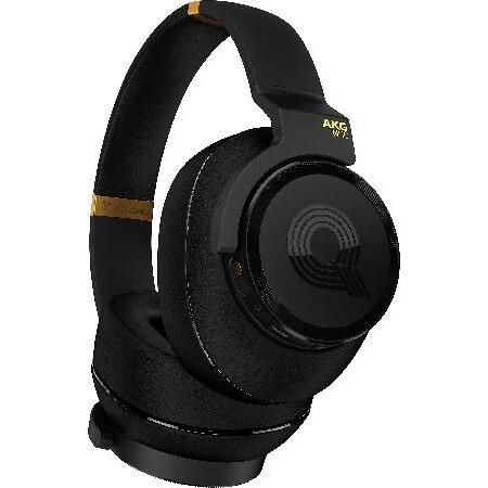 AKG N90Q ヘッドホン 密閉型/オーバーイヤー/ノイズキャンセリング ブラック N90QLE