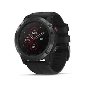 Garmin fenix 5X Plus, Ultimate Multisport GPS Smartwatch, Features Color Topo Maps and Pulse Ox, Heart Rate Monitoring, Music and Contactless Payment,