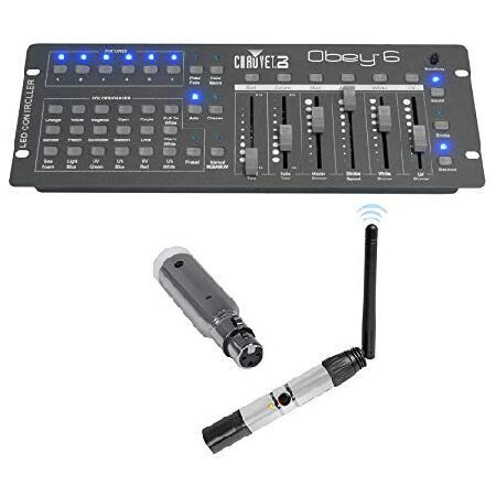 Chauvet DJ Obey 6 Ch. Wireless DMX DJ MIDI Light C...