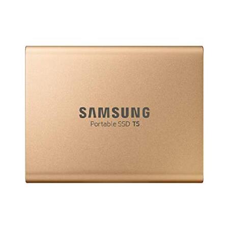 Samsung T5 ポータブル SSD - 500GB - USB 3.1 外付けSSD (MU-...