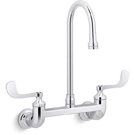 Kohler K-820T70-5AFA-CP Triton Bowe ユーティリティ蛇口 ポリッシ...