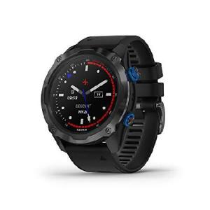Garmin Descent Mk2i, Watch-style Dive Computer with Air Integration, Multisport Training/Smart Features, Titanium with Black Band