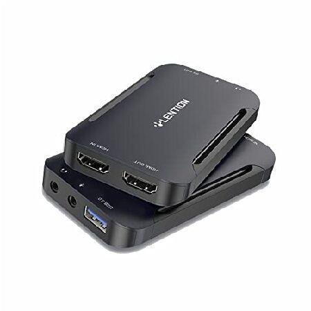 LENTION USB 3.0 HDMI ビデオキャプチャカード 1080p60 HD ビデオストリ...