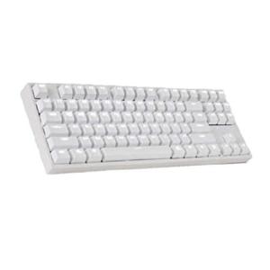 COX CK87 Gateronメカニカルキーボード（白-茶色のスイッチ）韓国語と英語 COX CK87 Gateron Mechanical Keyboard (White - Brown switch) Korean ＆ English 並｜eightimportstore