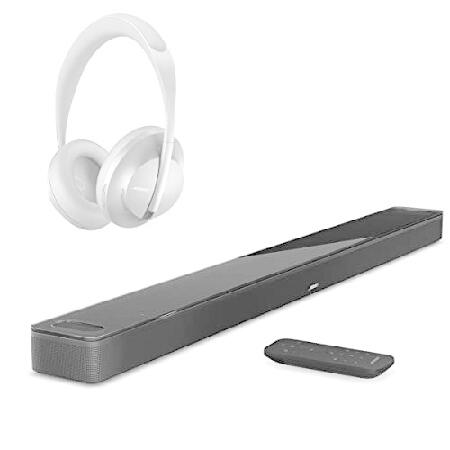 Bose Smart Soundbar 900, Black Headphones 700 Nois...