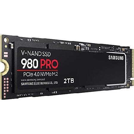 980 PRO SSD 2TB PCIe NVMe Gen 4 Gaming M.2 内蔵ソリッドス...