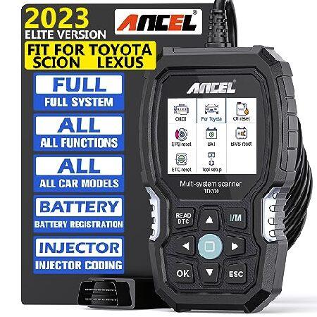 トヨタ コードリーダー トヨタ OBD2スキャナー ANCEL TD700 JOBD レクサス サイ...