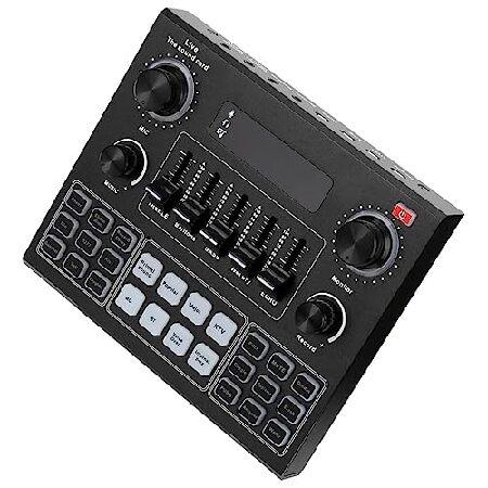 sound card live broadcast headset sound dj mixer m...