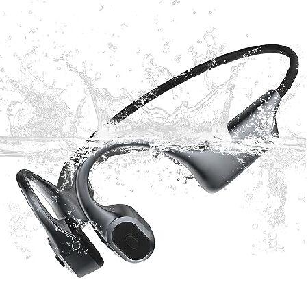 Bone Conduction Swimming Headphones - IPX8 Waterpr...