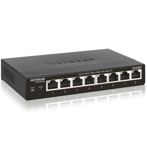 ネットギアジャパン GS308T-100JPS ギガ8ポート L2 スマートスイッチ 新品 送料無料