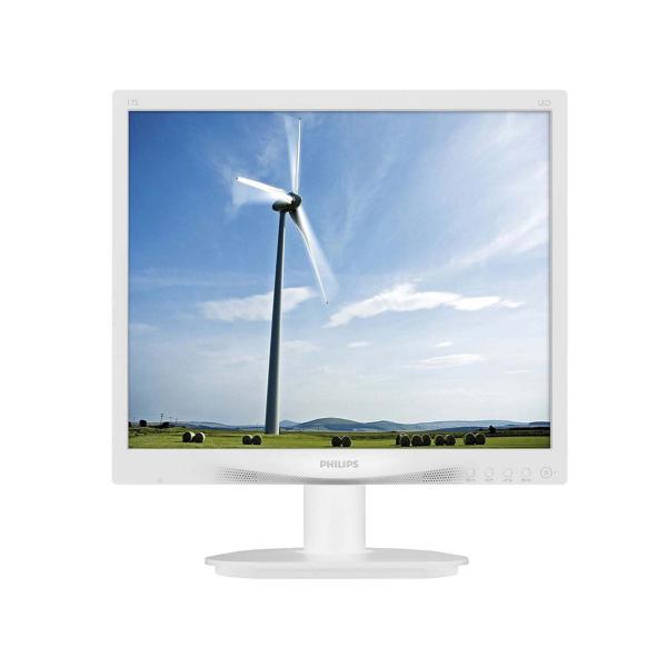 フィリップス 17S4LAW/11 LEDバックライト搭載液晶モニター 17インチ ホワイト 新品 ...