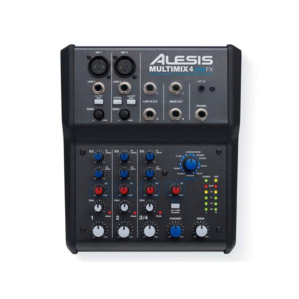 ALESIS ALESIS MultiMix 4 USB FX 4チャンネルミキサー 新品 送料無料