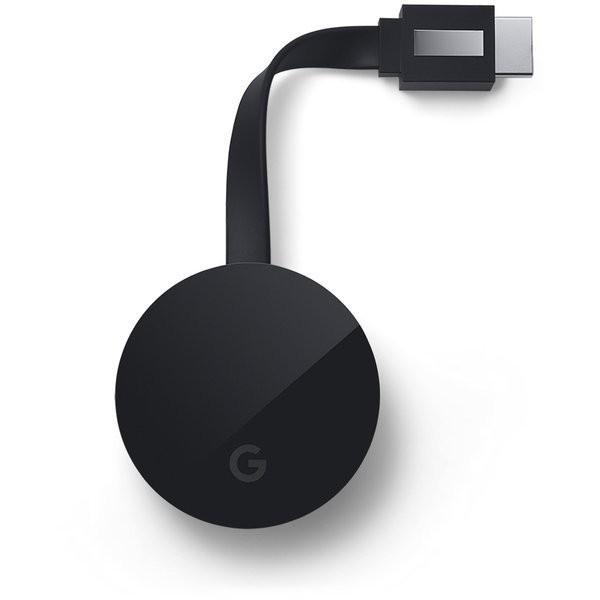Google Chromecast Ultra GA3A00416A16 4K対応ストリーミングデバ...