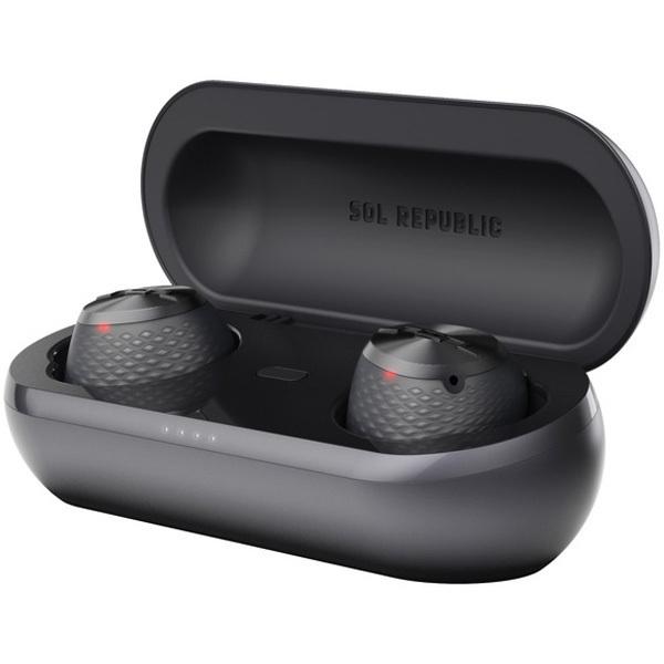 SOL REPUBLIC SOL AMPS AIR PLUS BK 完全ワイヤレスイヤフォン ブラッ...