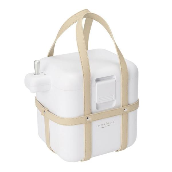 グリーンハウス GREEN HOUSE GH-BEERG-WH 6缶用パーティービアサーバー ホワイ...