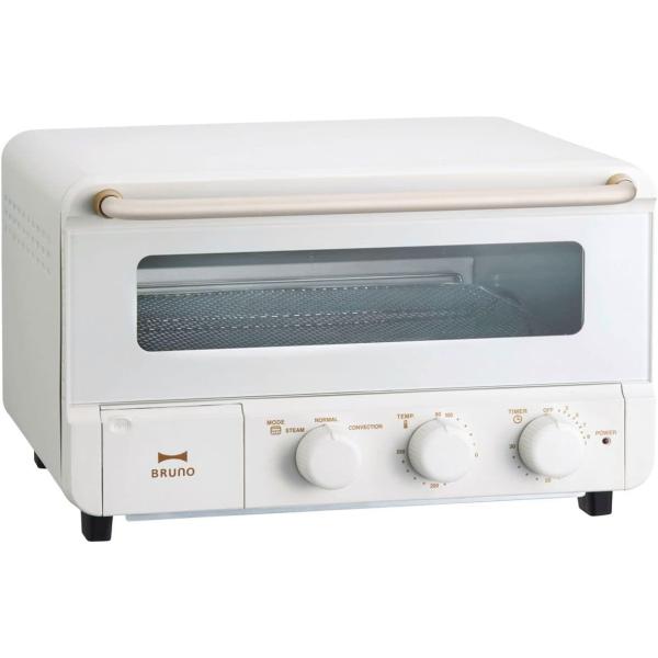 BRUNO crassy+ BOE067-WH スチーム＆ベイク トースター ホワイト 新品 送料無...