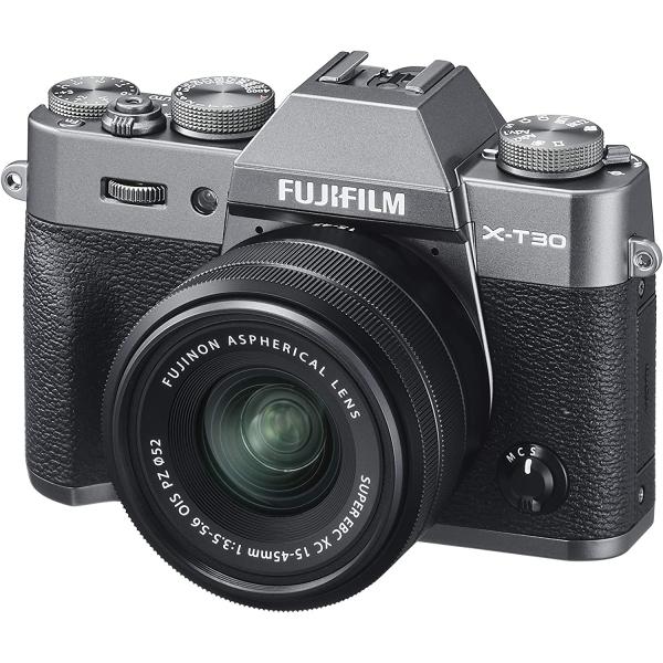 富士フイルム FUJIFILM X-T30 15-45mmレンズキット チャコールシルバー 新品 送...