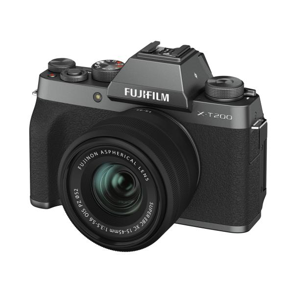 富士フイルム FUJIFILM X-T200 ダブルズームレンズキット ダークシルバー 新品 送料無...