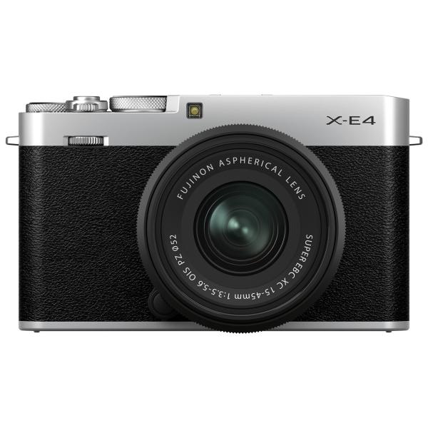 富士フイルム FUJIFILM X-E4 レンズキット シルバー 新品 送料無料