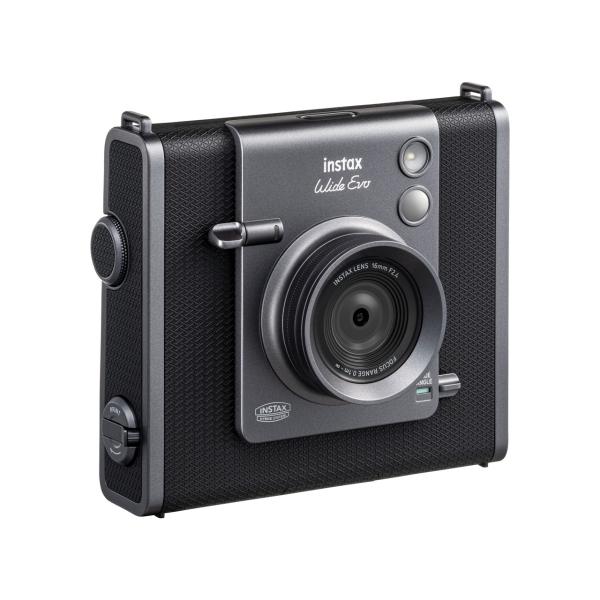 富士フイルム instax WIDE Evo ハイブリッドインスタントカメラ チェキ ブラック 新品...