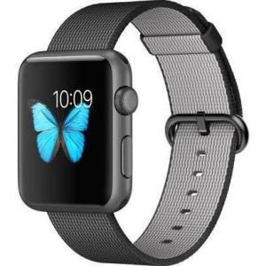 アップル Apple Watch SPORT 42mm MMFR2J/A ブラックウーブンナイロン ...