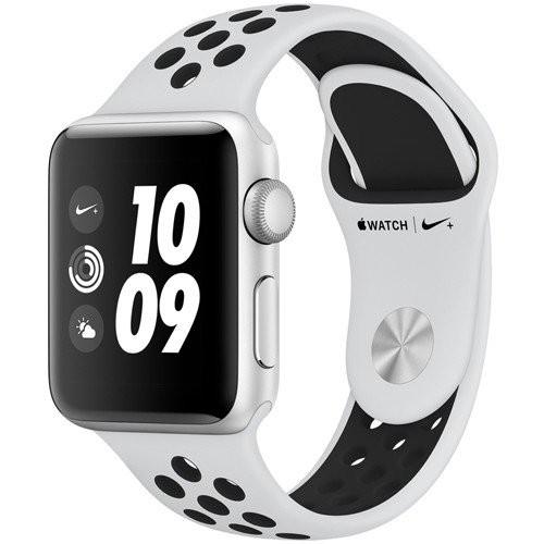 アップル Apple Watch Series 3 Nike+ （GPS） - 38mm ピュアプラ...