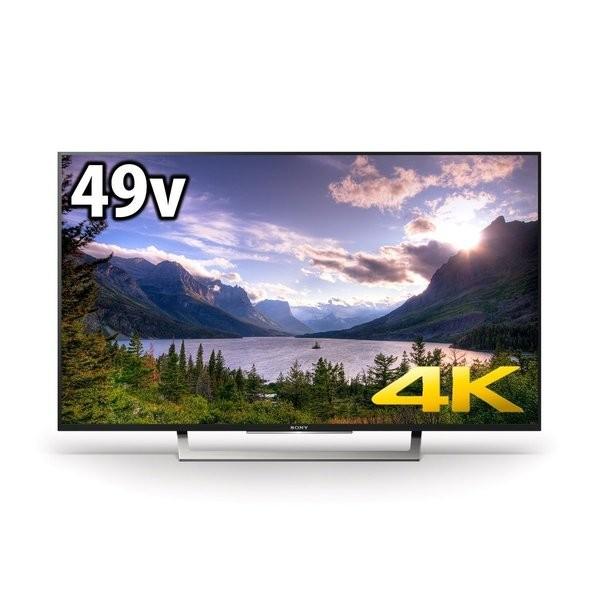 SONY ソニー 49V型 4K ハイビジョン液晶テレビ ブラビア KJ-49X8300D ブラック...