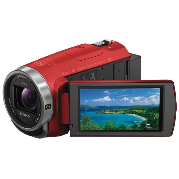 ソニー SONY HDR-CX680 R デジタルビデオカメラ Handycam レッド 新品 送料...