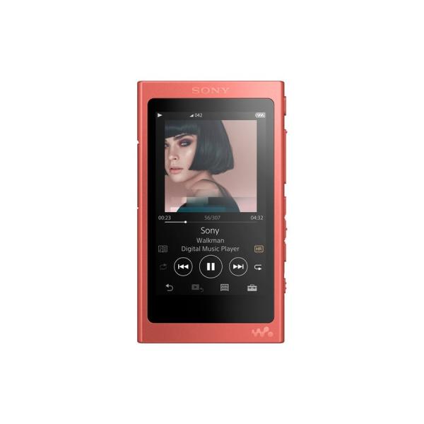 ソニー SONY NW-A45-R ポータブルオーディオプレーヤー ウォークマン A40シリーズ 1...