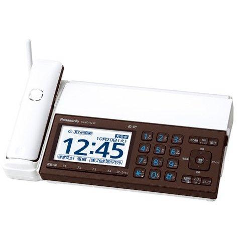 パナソニック Panasonic KX-PD102D-W ピアノホワイト デジタルコードレス普通紙フ...